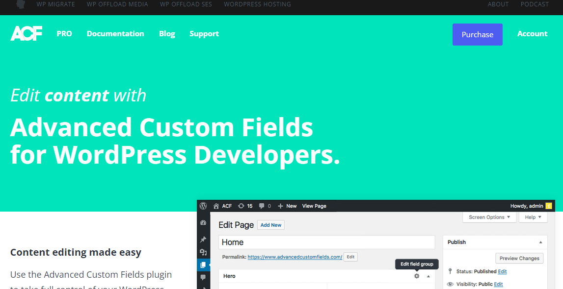 Advanced Custom Fields Pro 6.7.0.2中文破解版,专业WordPress自定义字段插件插图2_崭新源码 Advanced Custom Fields Pro 6.7.0.2中文破解版,专业WordPress自定义字段插件插图2_崭新源码