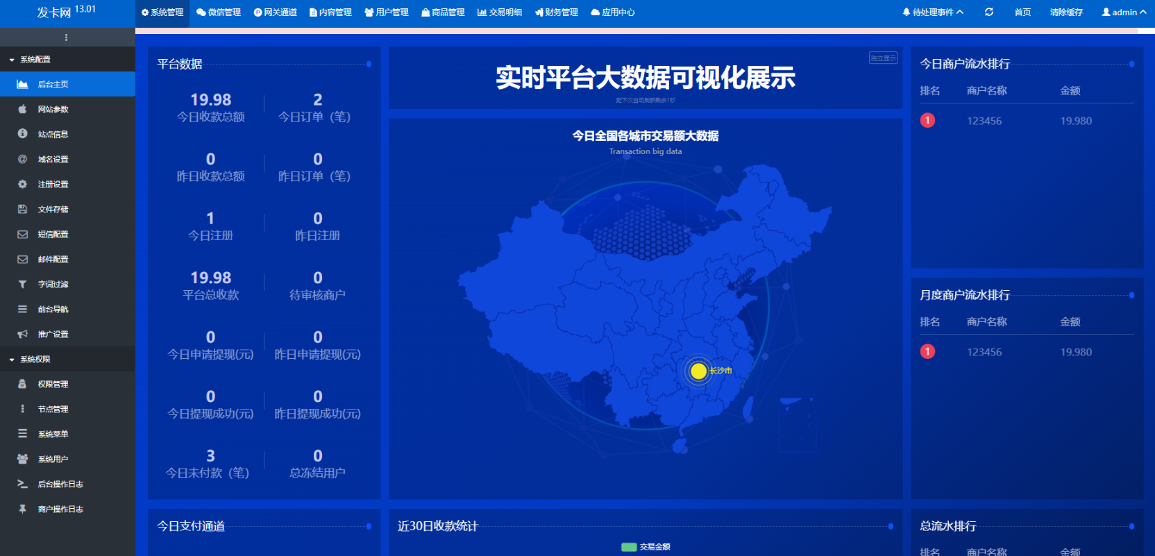 鲸发卡v13.01纯净修复版·企业级发卡源码插图2_崭新源码 鲸发卡v13.01纯净修复版·企业级发卡源码插图2_崭新源码